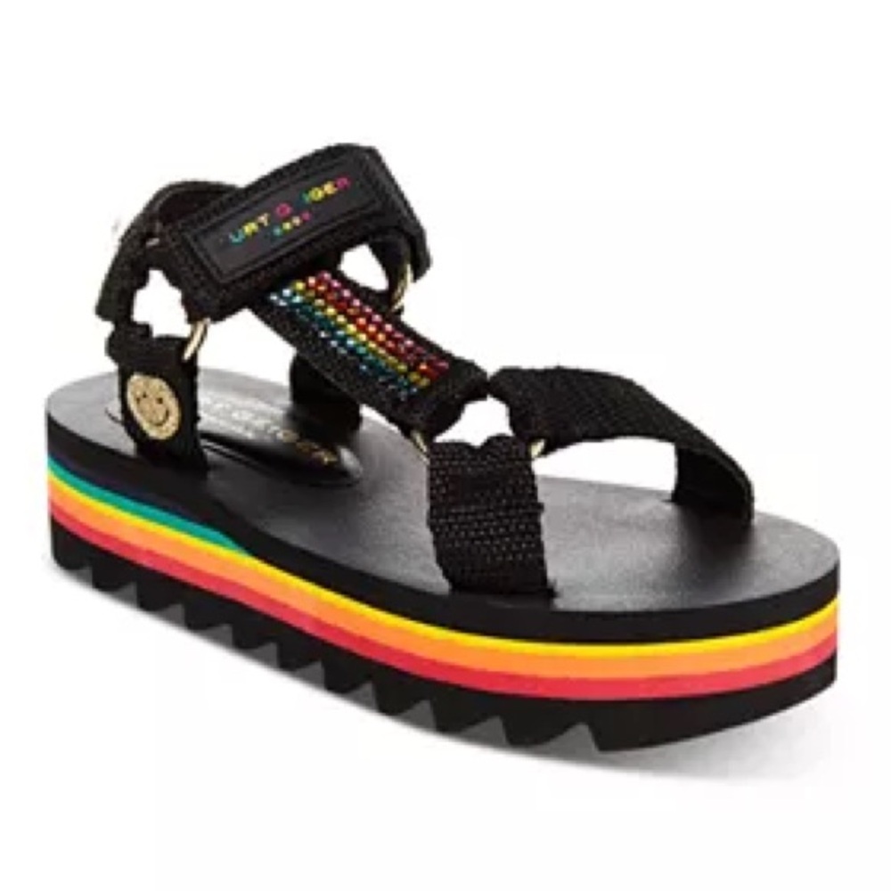 KURT GEIGER LONDON
Girls' Mini Olivia Sandals with Colorful Sole
